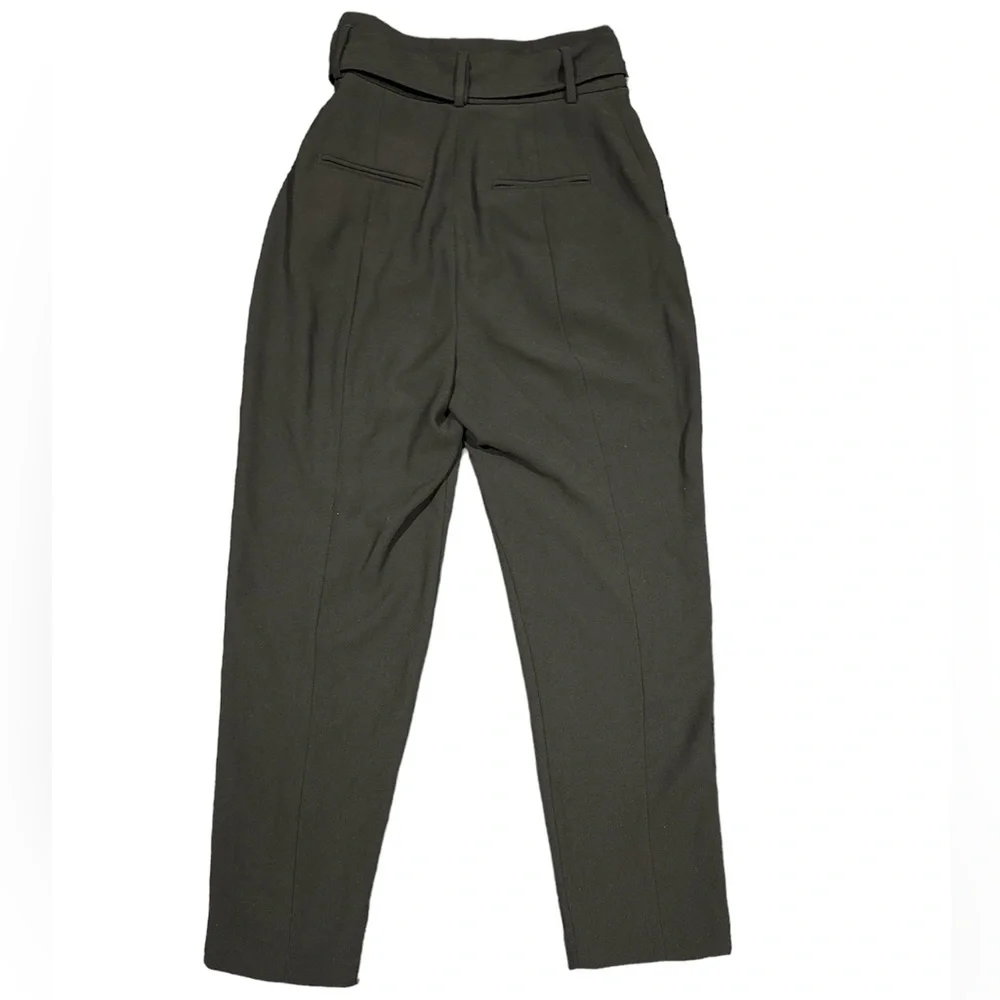 Zara belted black pants Small - Picture 3 of 6